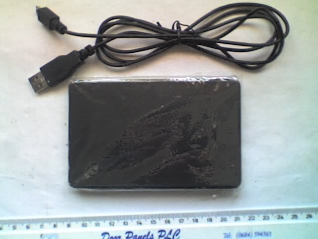 BLACK 2.5" 120Gb External Pocket Hard Drive , USB Interface  & Cables - D