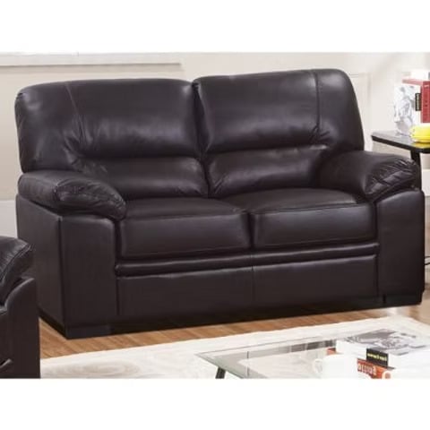 RACHEL 3&2 sofas - espresso brown
