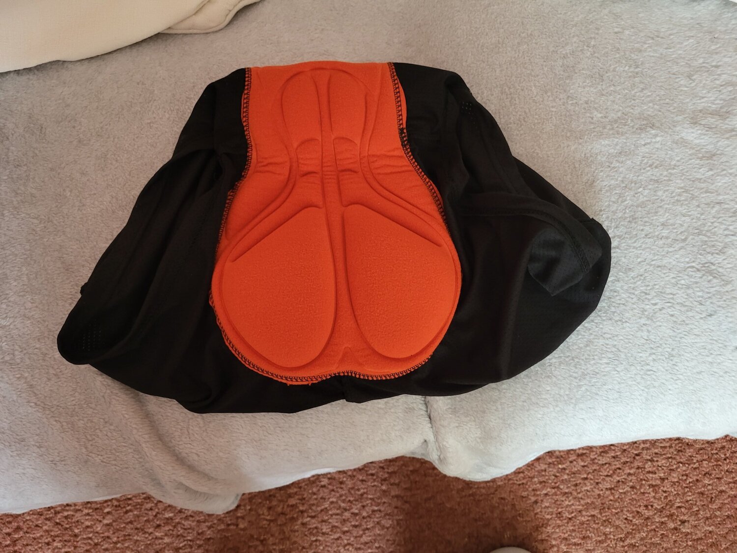 mens padded cycling underwear/shorts XXL see discription new