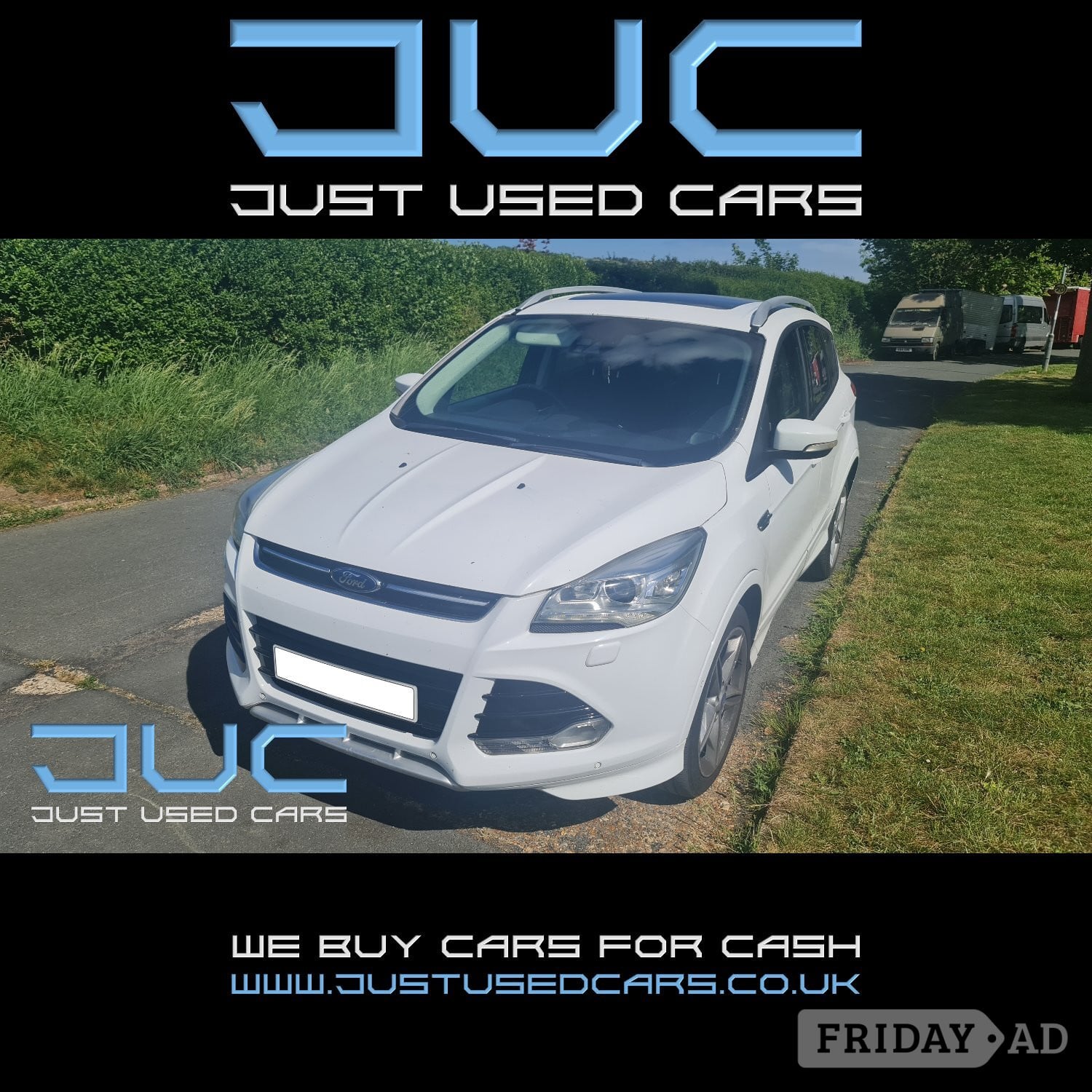 Ford Kuga 2.0 TDCI Titanium X 4x4 SUV (Manual Diesel) 14 Reg 2014 - Cars in Lewes