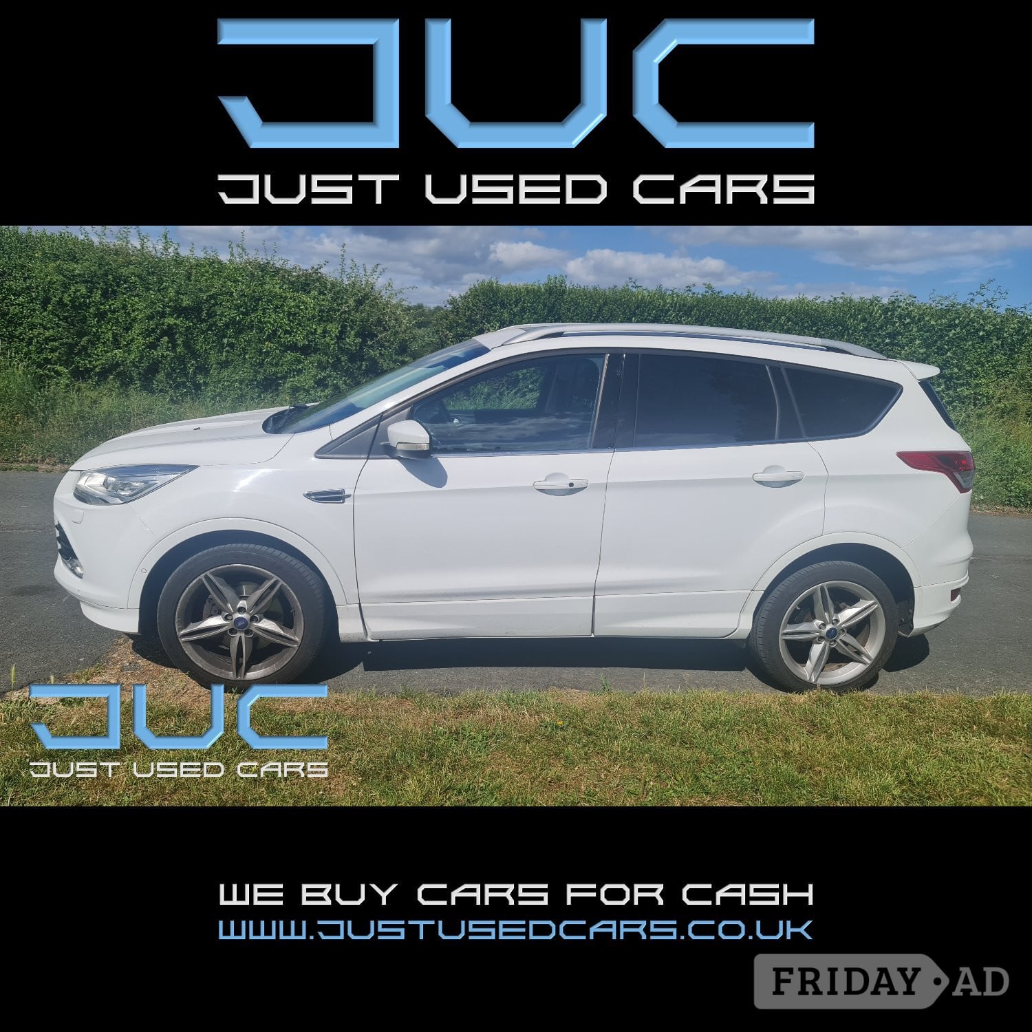 Ford Kuga 2.0 TDCI Titanium X 4x4 SUV (Manual Diesel) 14 Reg 2014 - Cars
